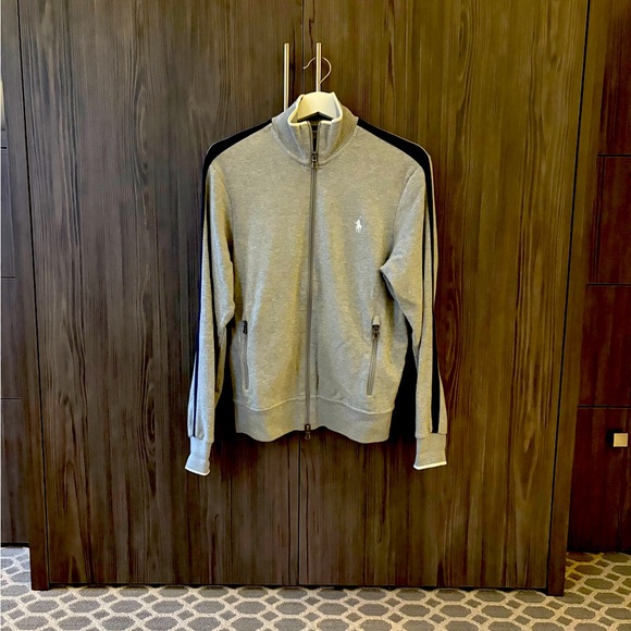 Men’s Polo Ralph Lauren Performance Mock Neck Full Zip Top. - Picture 1 of 3